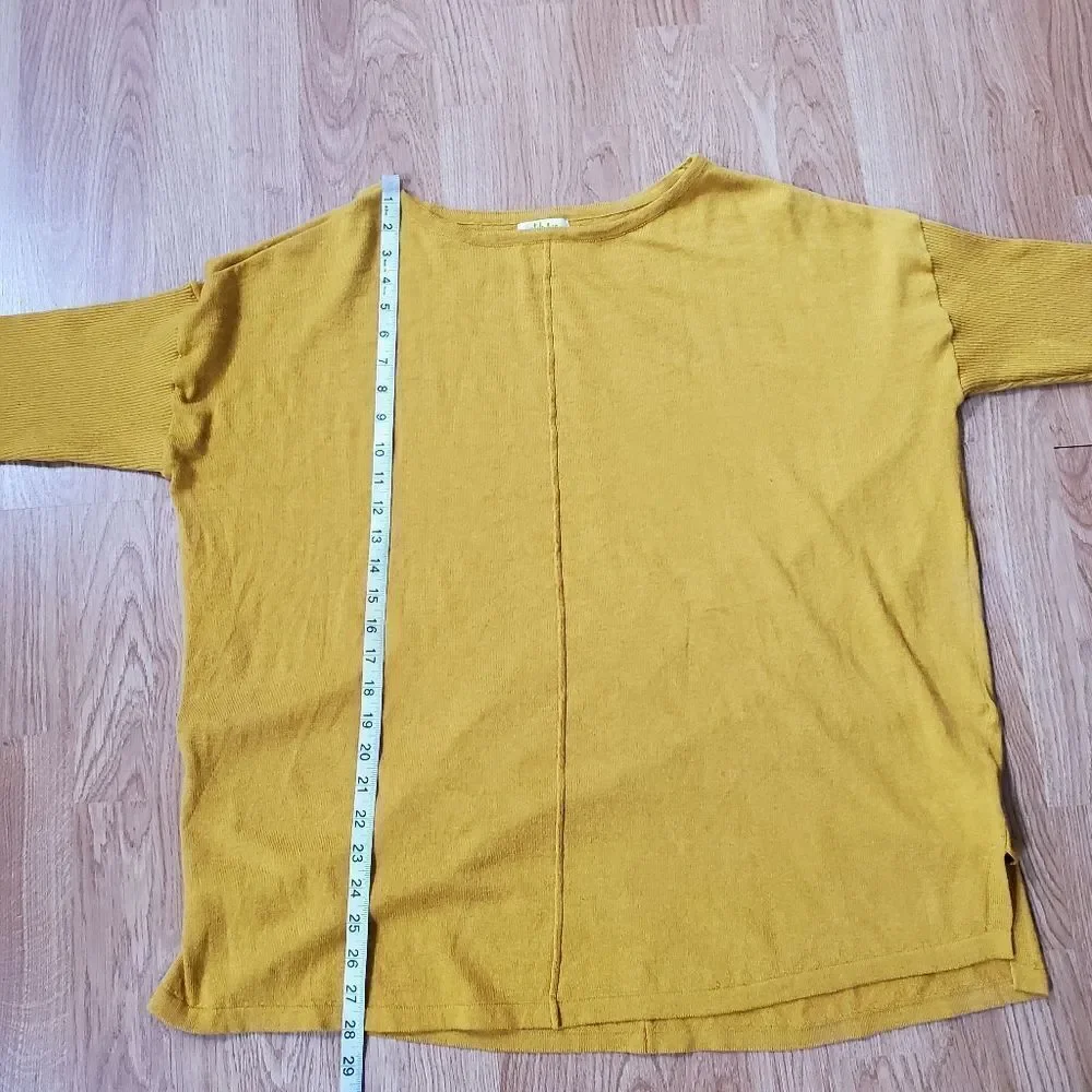 Style & Co Seam-Front Tunic Sweater sz 1X
